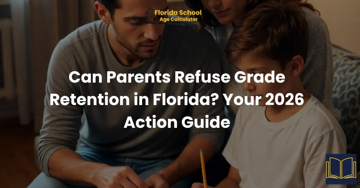 Can Parents Refuse Grade Retention in Florida 2026